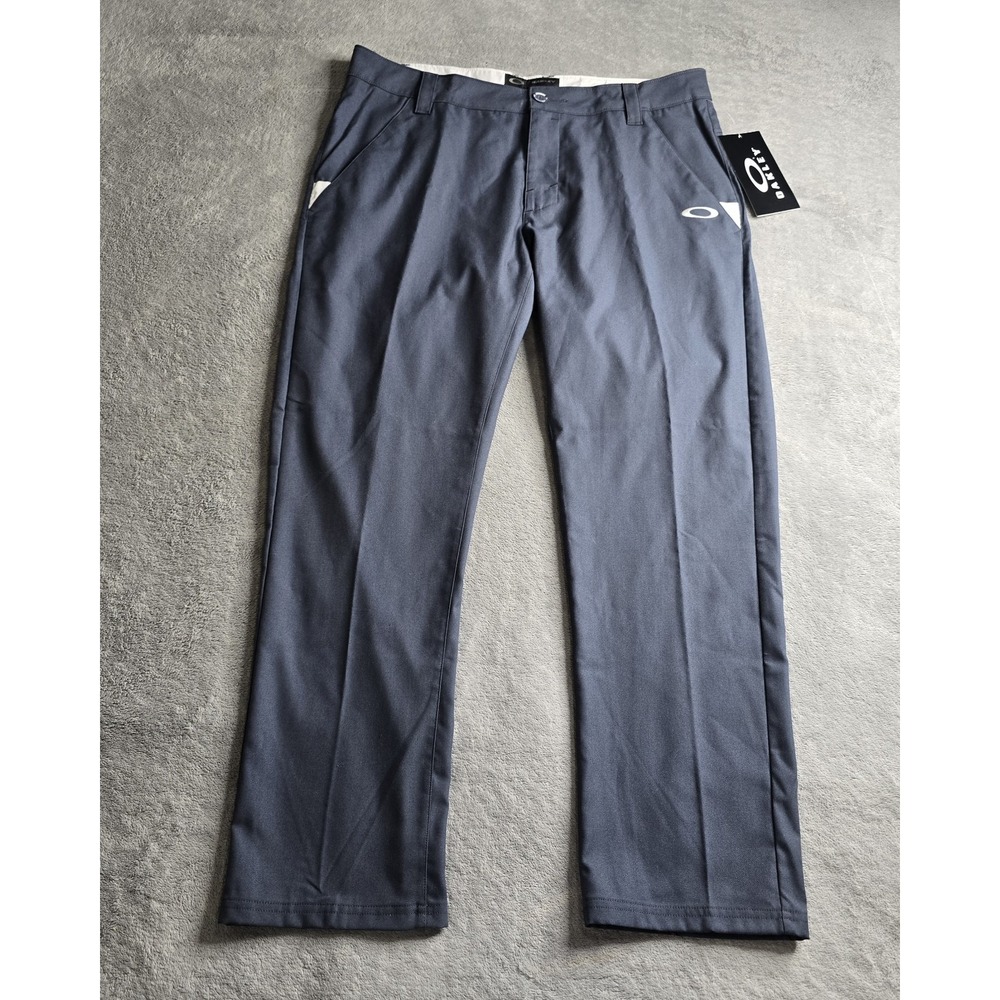 Oakley Conrad Pant Mens 36x32 Graphite Stretch Golf Comfort Hydrolix Tech